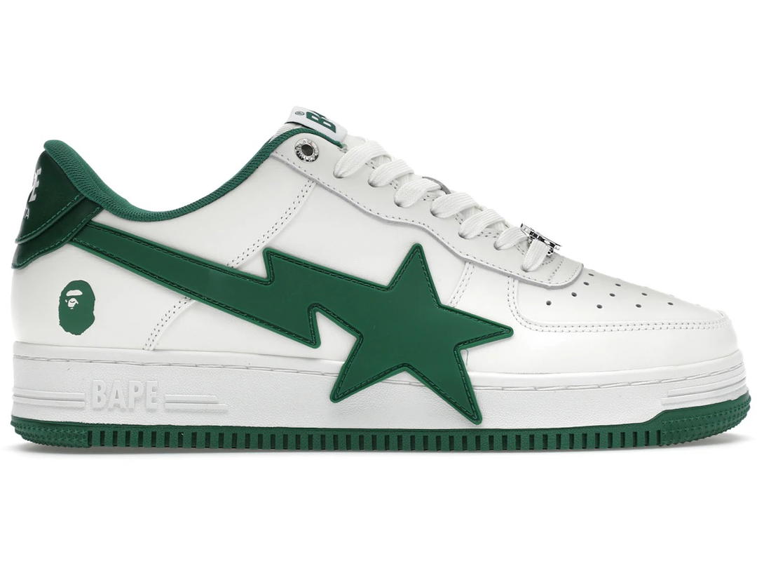 Bape A Bathing Ape Bape Sta OS #2 White Green
