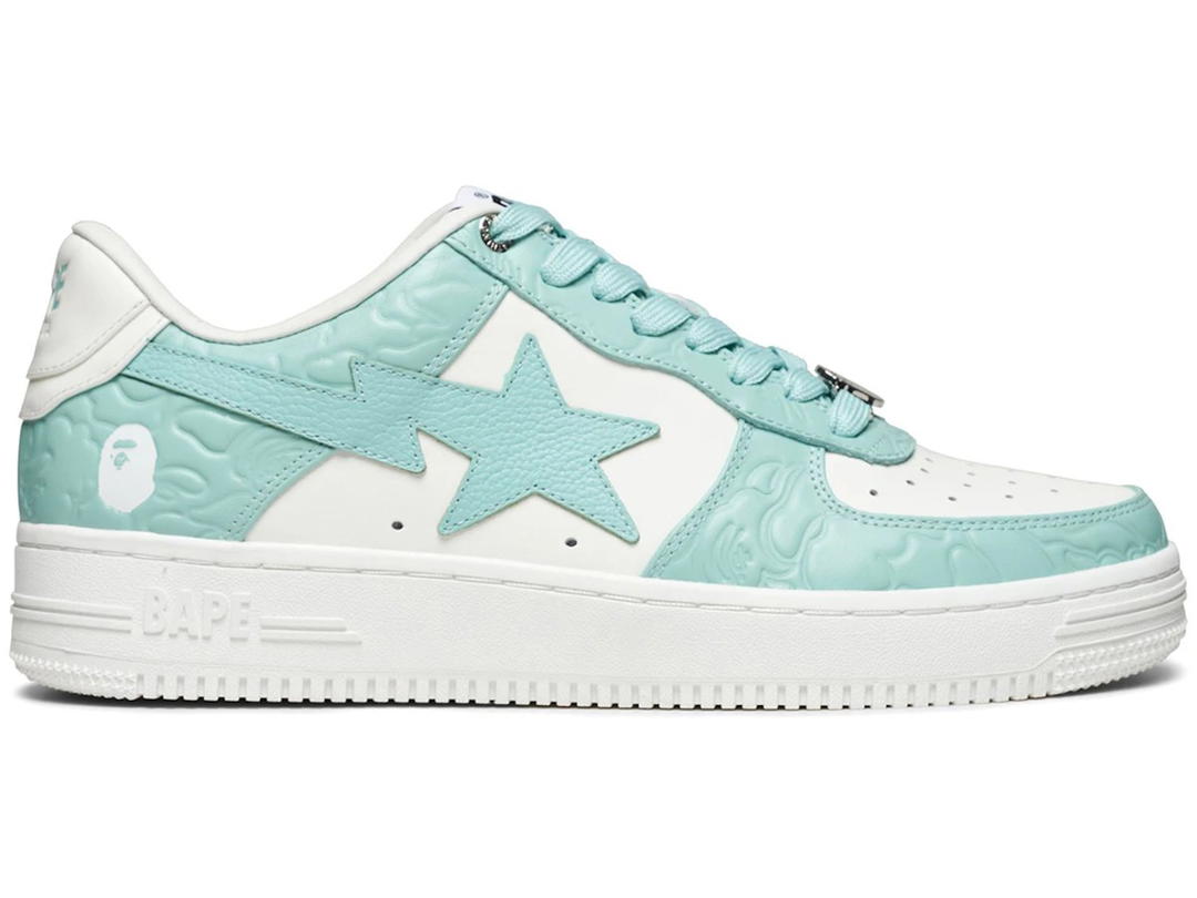 Bape A Bathing Ape Bape Sta #4 Linecamo White Sax