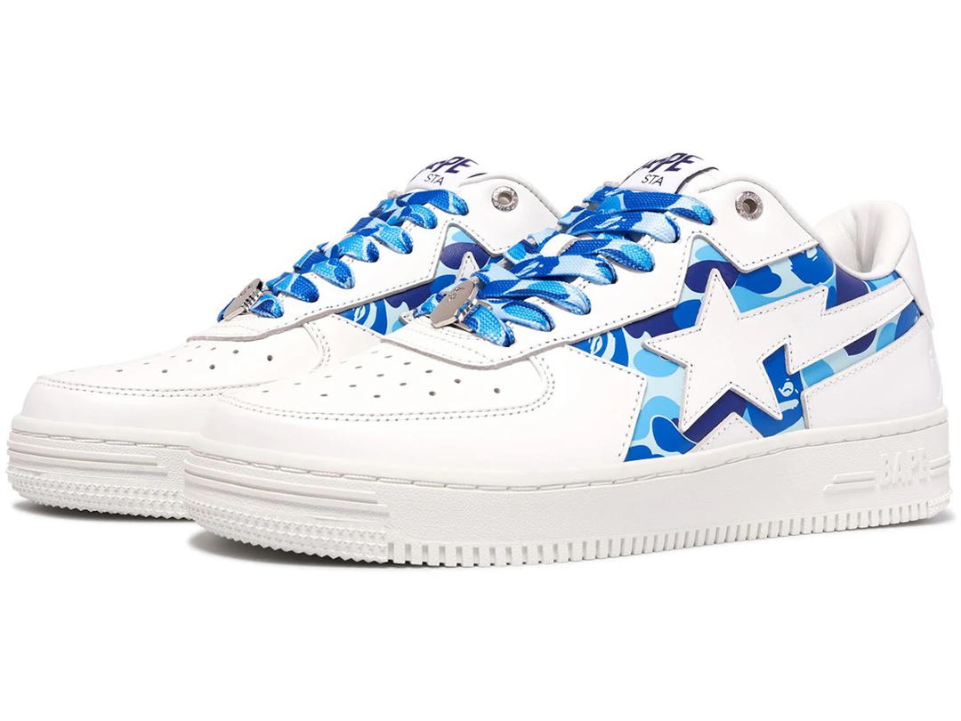Bape A Bathing Ape Bape Sta Icon ABC Camo Blue