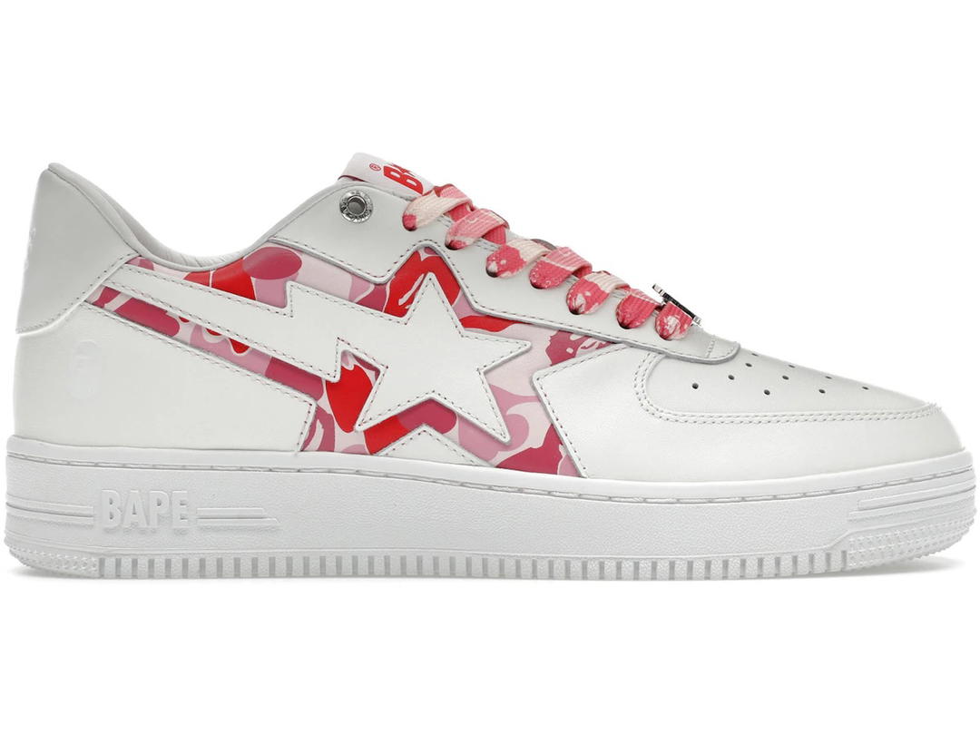 Bape A Bathing Ape Bape Sta Icon ABC Camo Pink