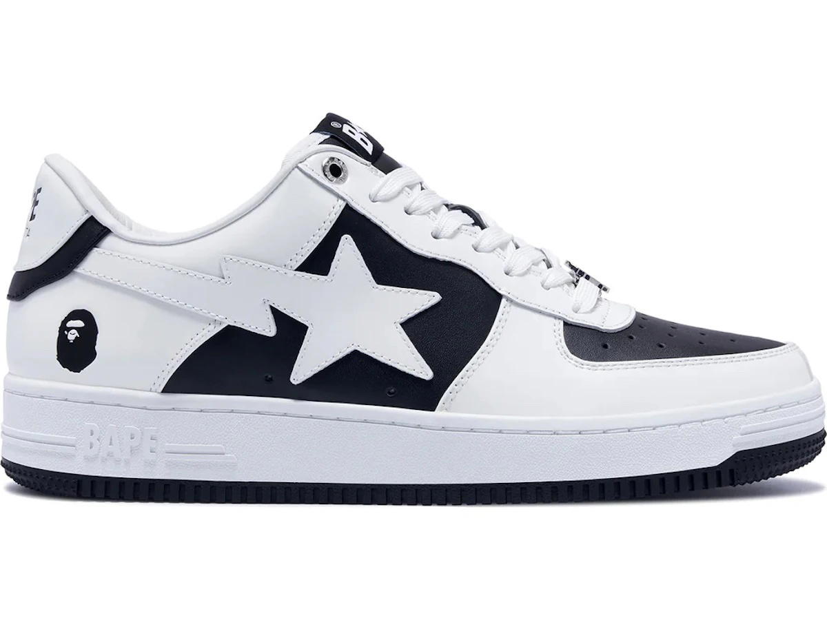 Bape A Bathing Ape Bape Sta Low #6 Black