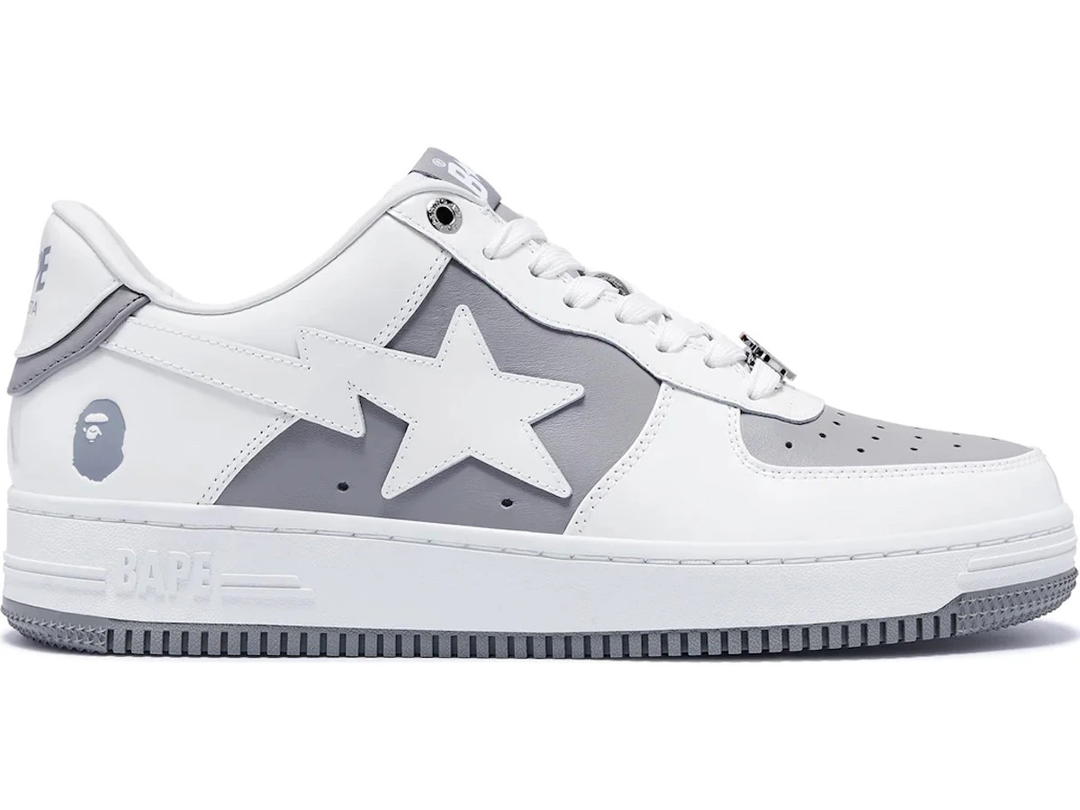Bape A Bathing Ape Bape Sta Low #6 Gray