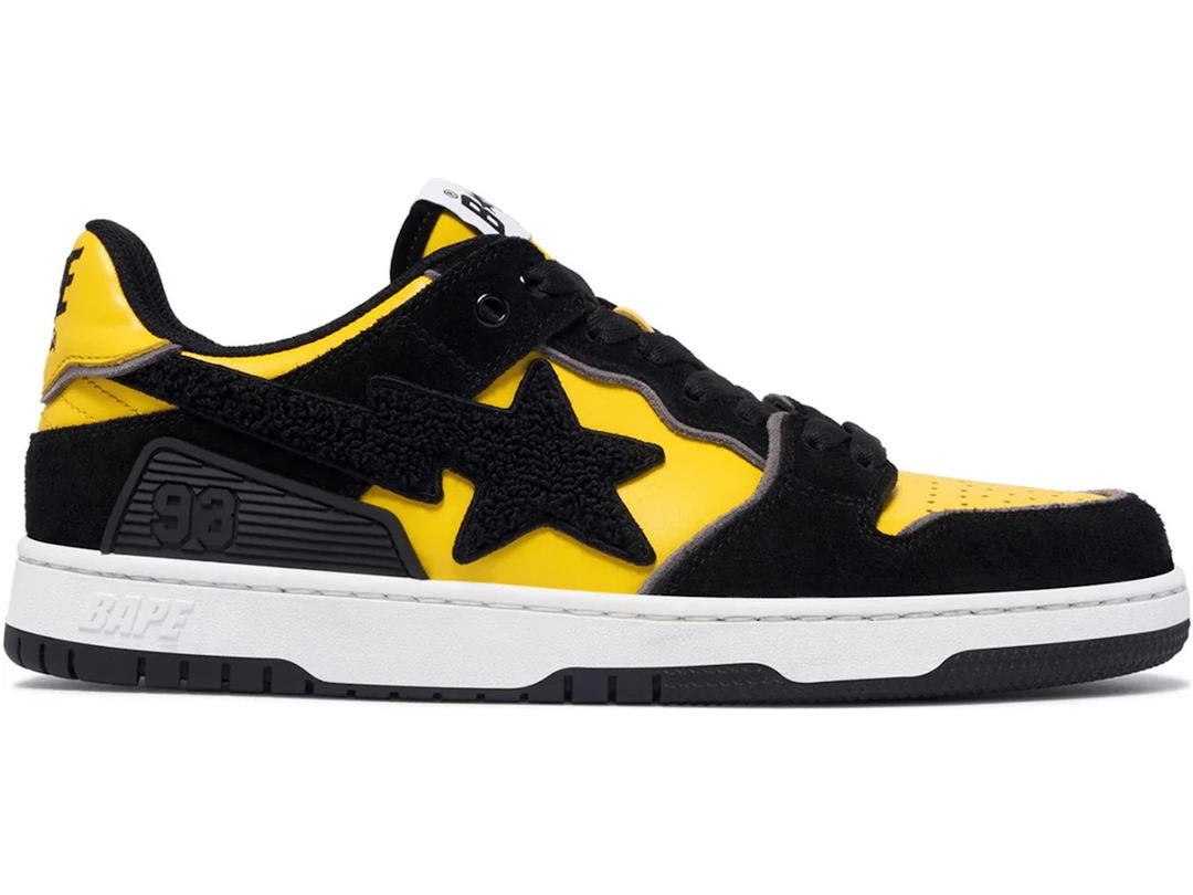 Bape A Bathing Ape Sk8 Sta #2 M2 Yellow