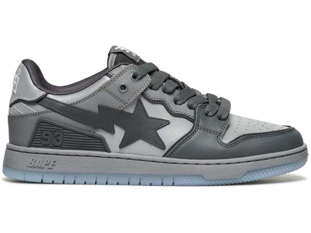 Bape A Bathing Ape Bape SK8 Sta #5 Grey