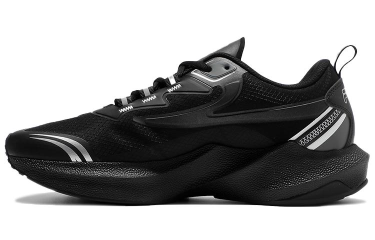 Fila FILA Neuron 3 Cushioning Anti Slip And Wear Resistant Breathable Coverage Low Top Casual Running Shoes Unisex Black