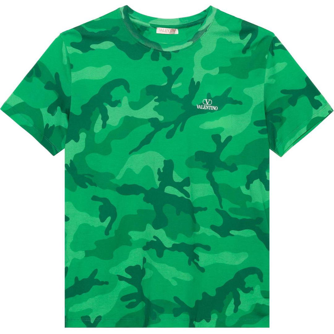 Valentino Valentino T-Shirts Men Green