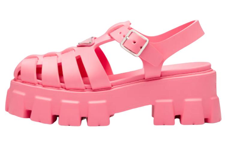 Prada Prada Monolith Roman Sandals Women's Begonia Pink