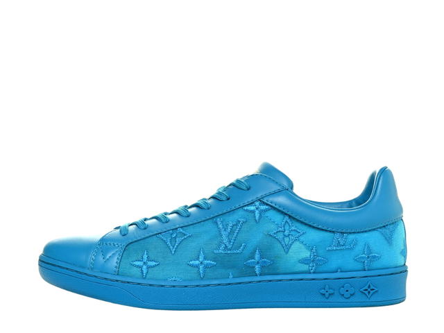 Louis Vuitton Louis Vuitton Luxembourg Monogram Sneaker Blue - view 2