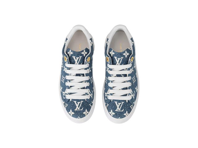 Louis Vuitton Louis Vuitton Time Out Sneakers Blue - view 3
