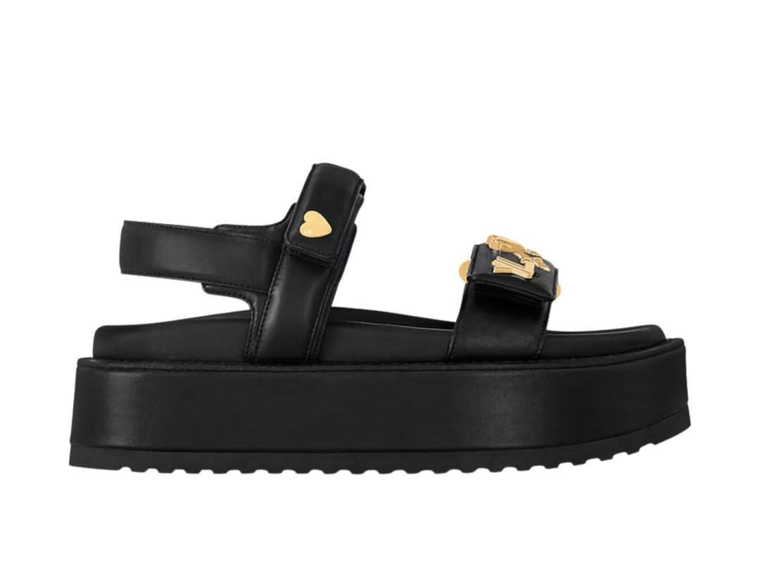 Louis Vuitton Louis Vuitton LV Sunset Platform Comfort Sandal Black (W)