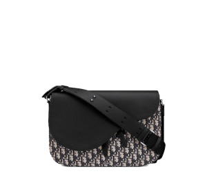 Buy Dior Saddle Messenger Bag Large Oblique Jacquard Black at Sasom – Authentic and Ready to Ship
