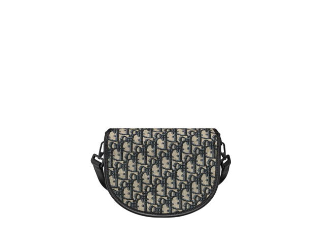 Dior Dior Mini Gallop Bag With Strap In Beige And Black - view 2
