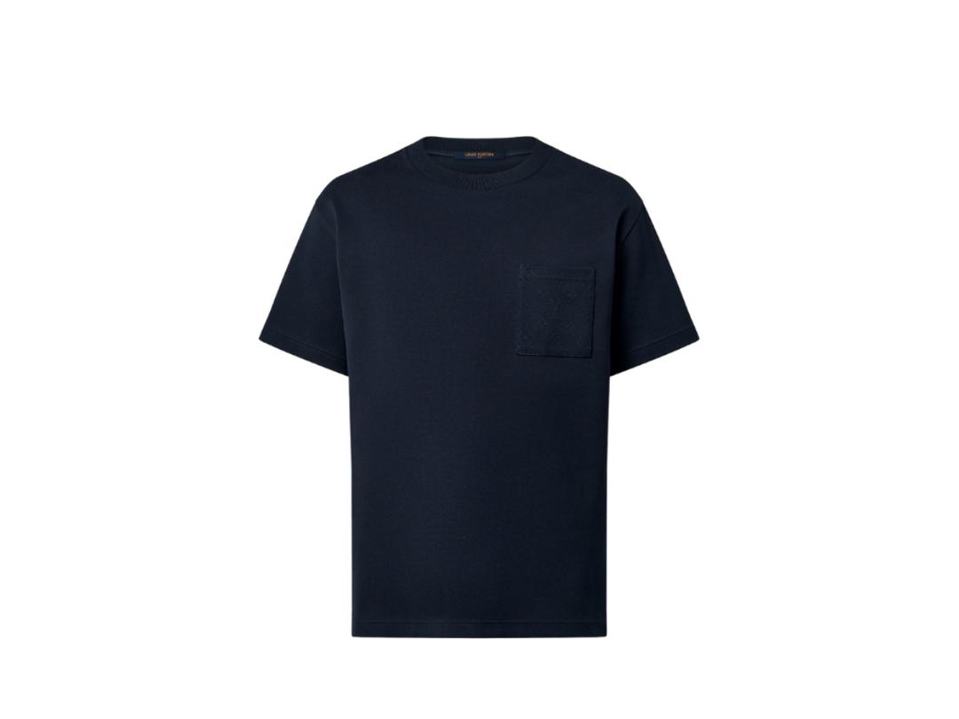 Louis Vuitton Louis Vuitton Pique Cotton T-Shirt Blueberry