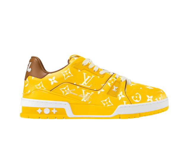 Louis Vuitton Louis Vuitton Lv Trainer Sneakers Yellow - view 1