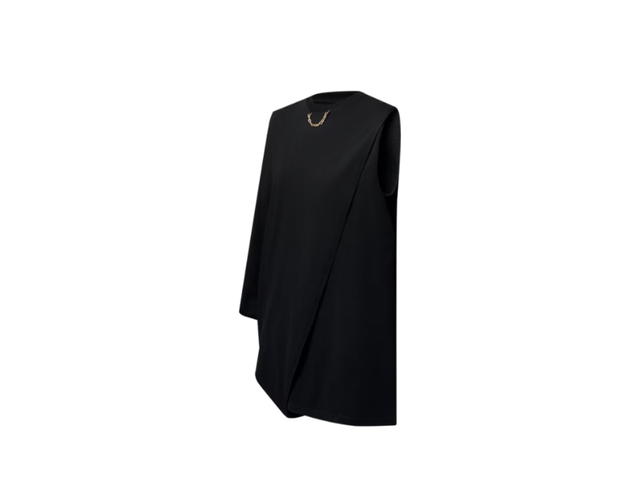 Louis Vuitton Louis Vuitton Twist T-Shirt Dress Black (W) - view 2
