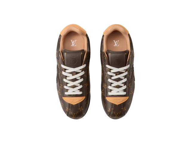 Louis Vuitton Louis Vuitton Lv Buttersoft Sneaker Macassar Brown - view 3