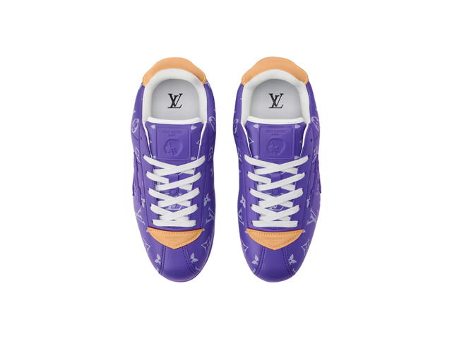 Louis Vuitton Louis Vuitton Lv Buttersoft Sneaker Purple - view 3