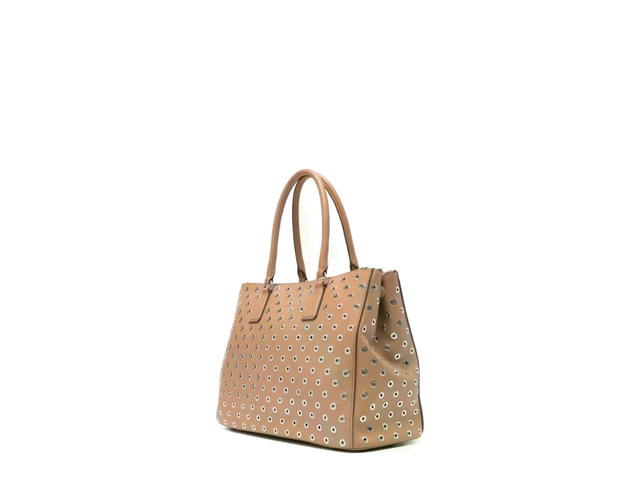 Prada Prada Galleria Eyelet-embellishment Tote Bag Brown - view 2