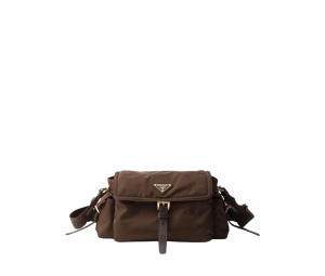 Buy Prada Explore Medium Re-nylon Shoulder Bag With Flap Sienna at Sasom – Authentic and Ready to Ship