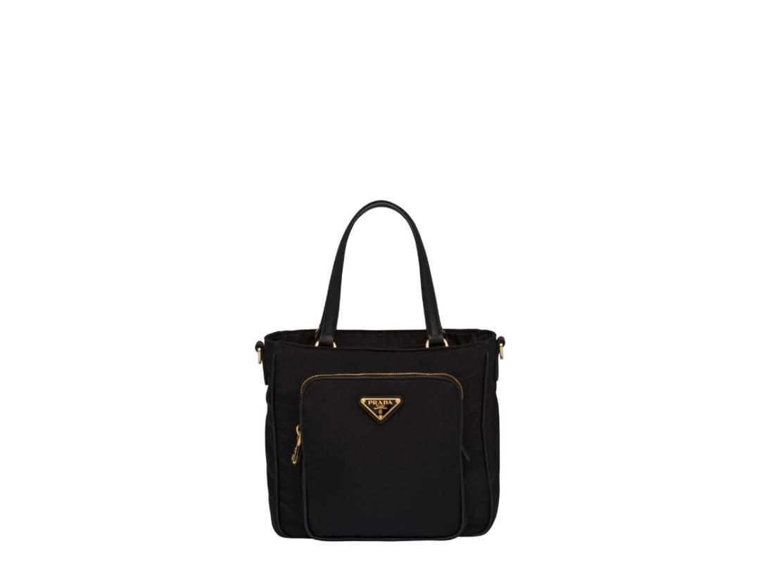 Prada Prada Tessuto Tote Bag Black