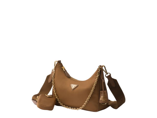 Prada Prada Re-Edition 2005 Re-Nylon Bag Brandy - view 2