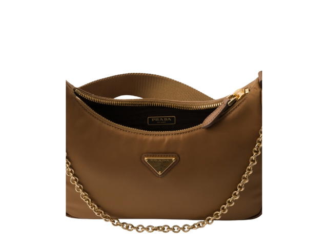 Prada Prada Re-Edition 2005 Re-Nylon Bag Brandy - view 4