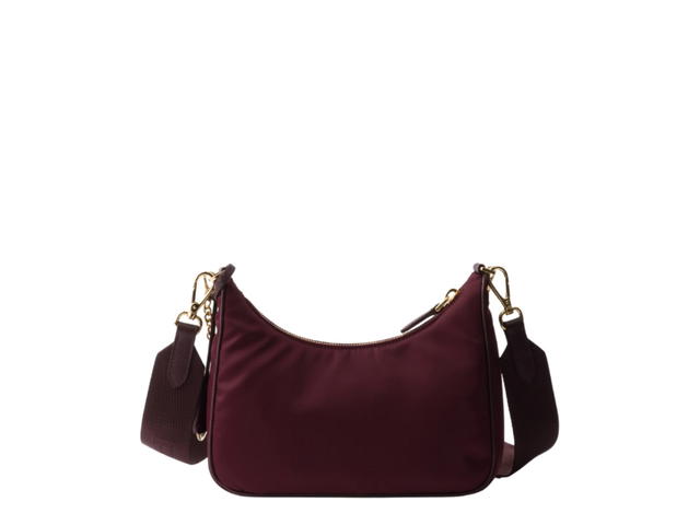 Prada Prada Re-Edition 2005 Re-Nylon Bag Burgundy - view 3