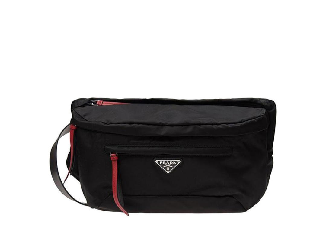 Prada Prada Nylon Fanny Pack Black