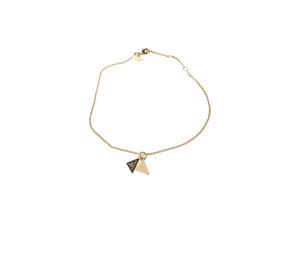 Buy Prada Enameled Metal Necklace Gold Black at Sasom – Authentic and Ready to Ship