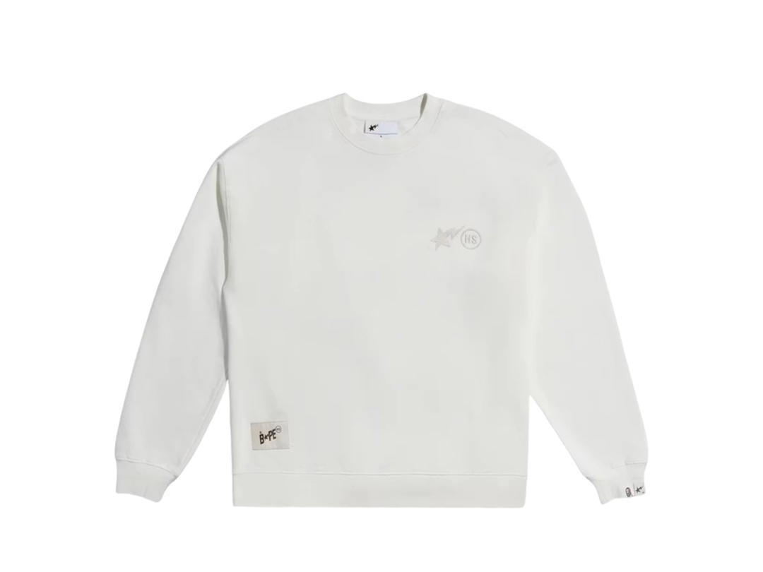 Bape Bape x Highsnobiety Crewneck Ivory