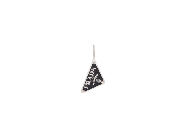 Prada Prada Symbole Pendant Left Earring Black - view 1