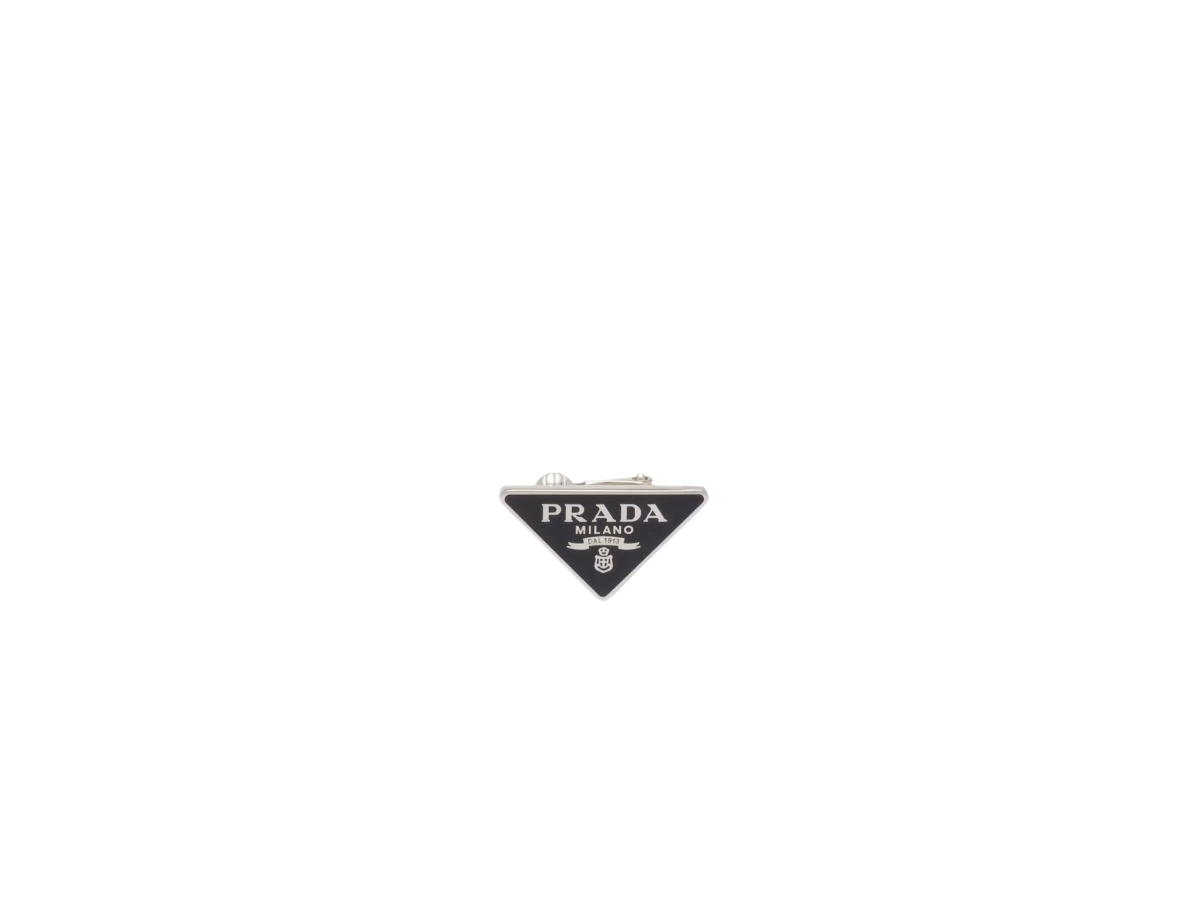 Buy Prada Symbole Clip Left Earring Black at Sasom – Authentic and Ready to Ship