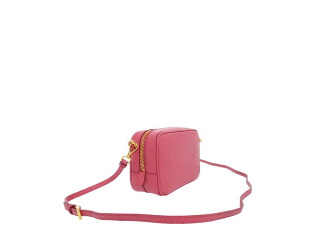 Prada Prada Fiocco Bow Saffiano Crossbody Bag Peony Pink - view 2
