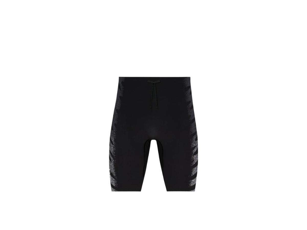 On On Zero Half Tights Iron White