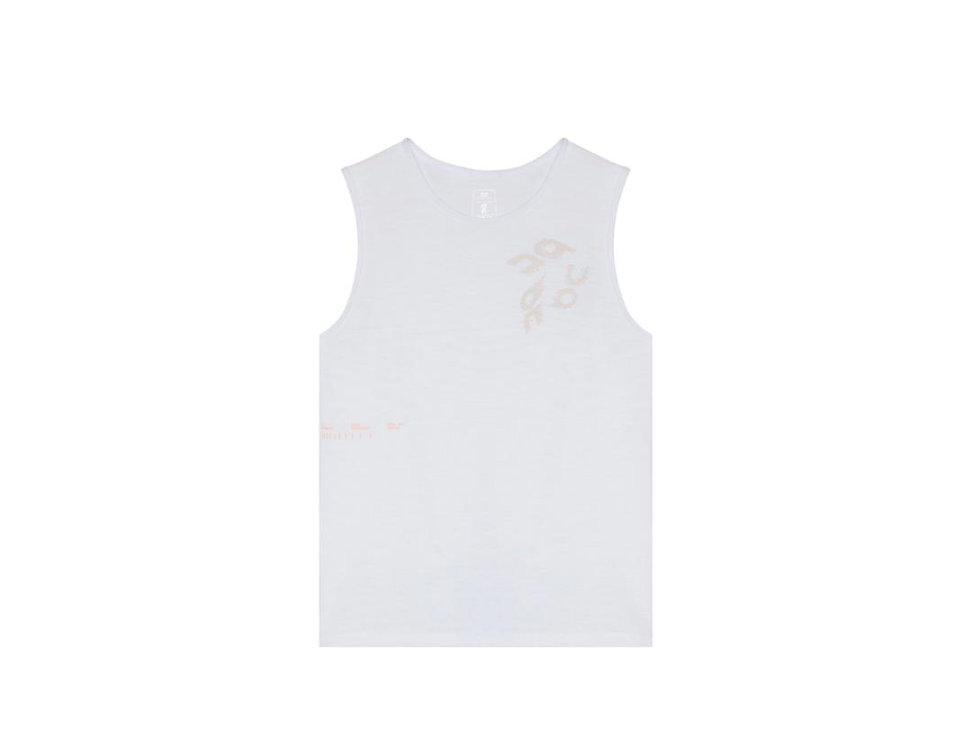 On On Run Tank White
