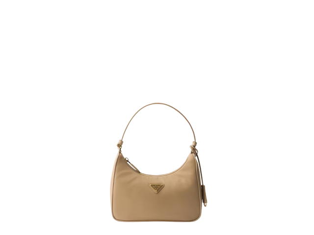 Prada Prada Re-Edition 2005 Re-Nylon And Saffiano Mini Bag Camel - view 1