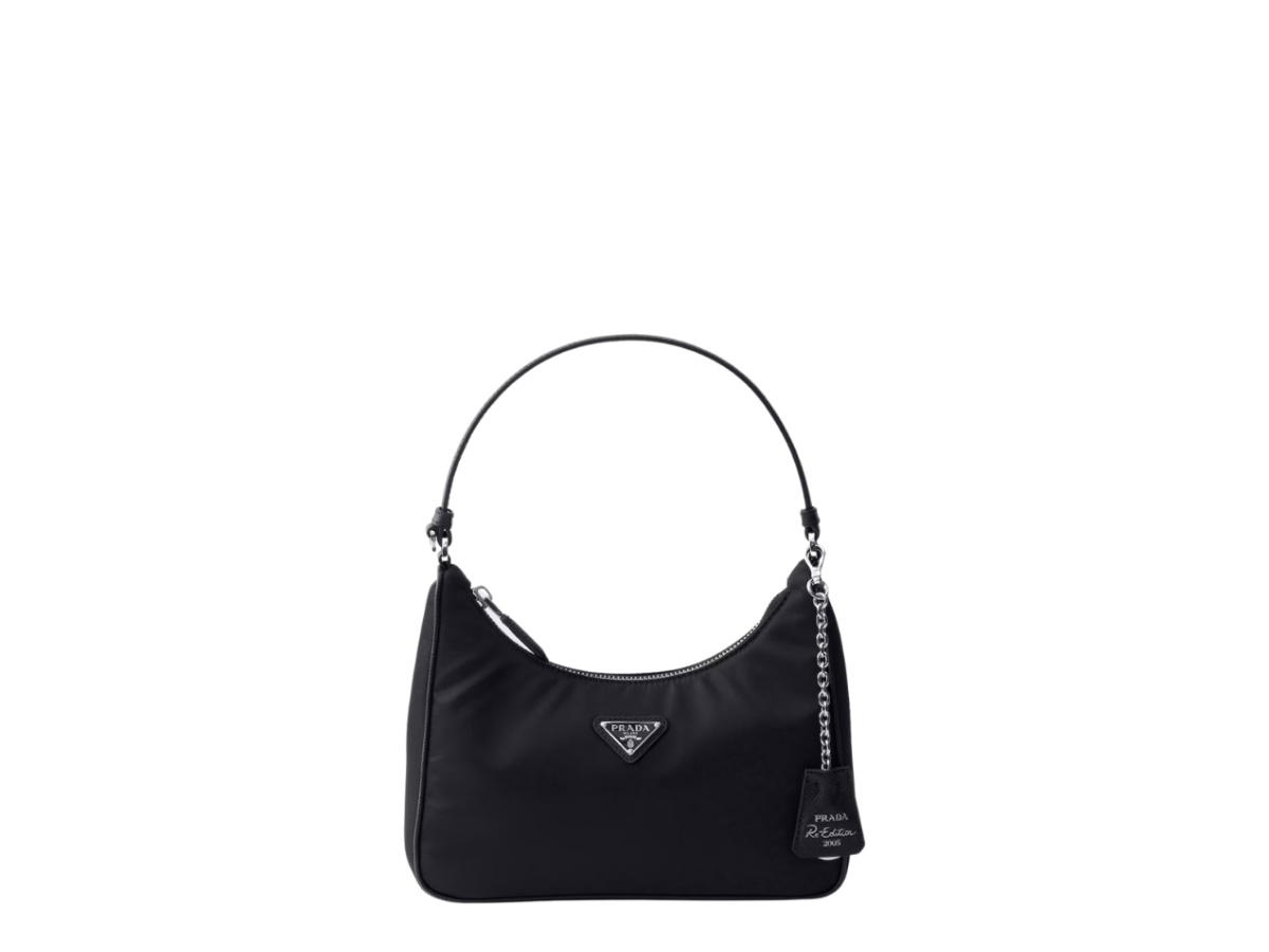 Prada Prada Re-Edition 2005 Re-Nylon Mini Bag Black