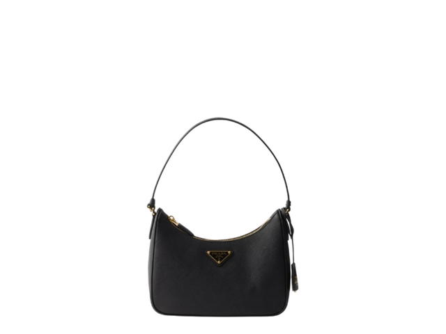 Prada Prada Re-Edition 2005 Saffiano Leather Mini-Bag Black - view 1