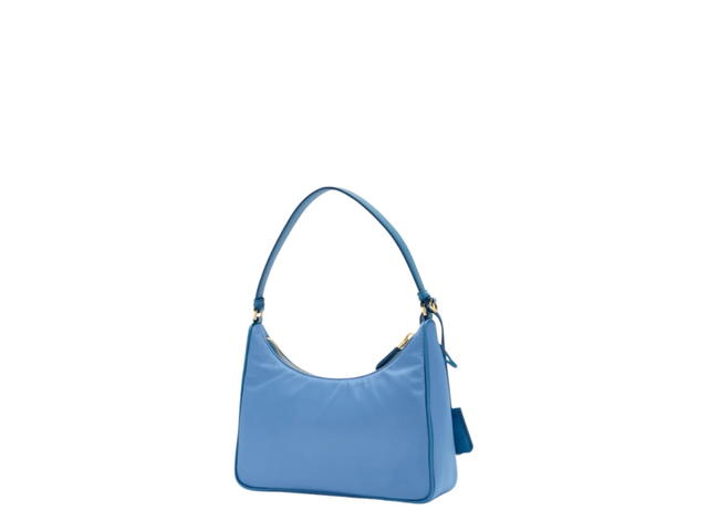 Prada Prada Re-Edition 2005 Re-Nylon and Saffiano Mini Bag Blue - view 2