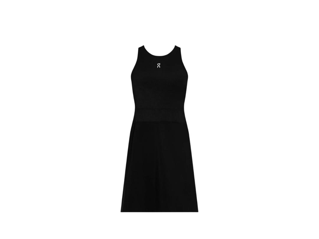 On On Court Dress Split Black (W)