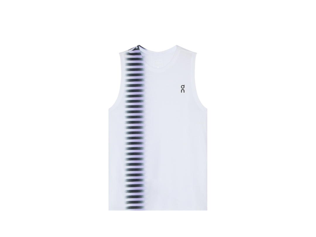 On On Court Tank Edge White Black (W)