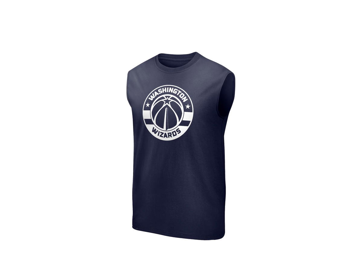 Fanatics Fanatics Unlabeled Washington Wizards Mono Logo Graphic Tank Top - Mens