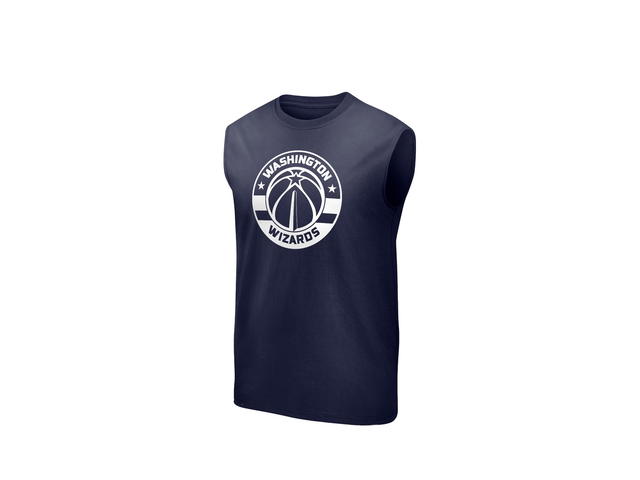 Fanatics Fanatics Unlabeled Washington Wizards Mono Logo Graphic Tank Top - Mens - view 1