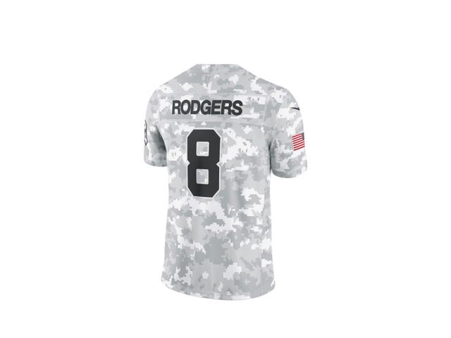 Nike Nike X NFL X New York Jets X Aaron Rodgers Salute To Service Jersey Arctic Camo - view 2