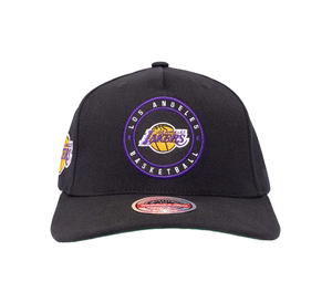 Buy Mitchell & Ness Los Angeles Lakers NBA Circle Patch Cap - Unisex at Sasom – Authentic and Ready to Ship
