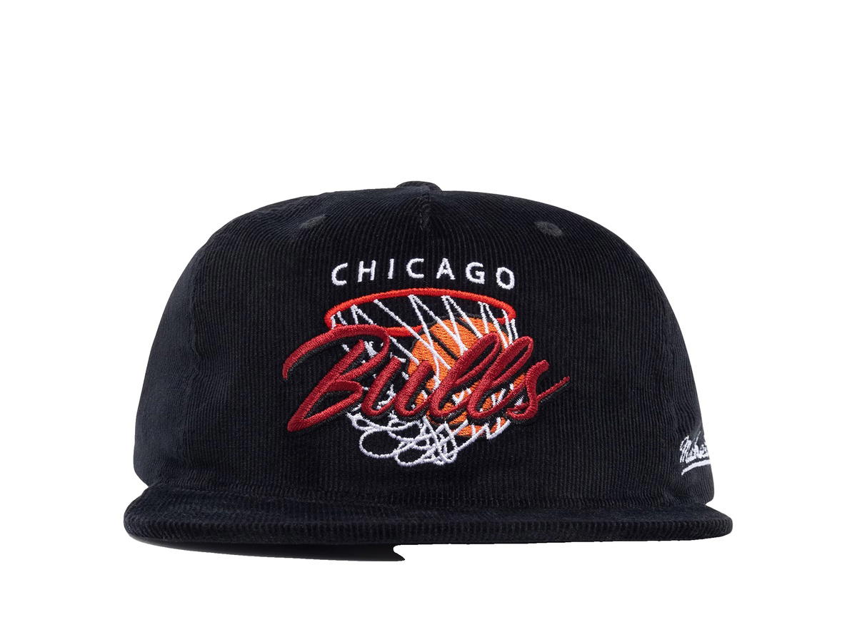 Mitchell & Ness Mitchell & Ness NBA Chicago Bulls Nothing But Net Snapback - Black - Unisex