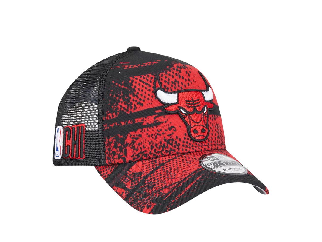 New Era New Era Chicago Bulls Official Team Colour 9FORTY A-Frame Trucker