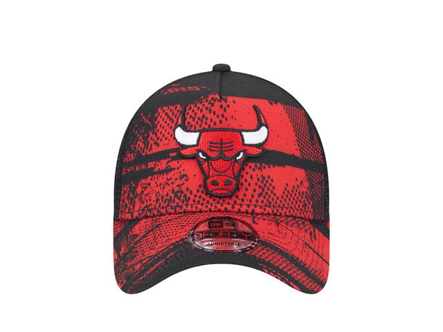 New Era New Era Chicago Bulls Official Team Colour 9FORTY A-Frame Trucker - view 2