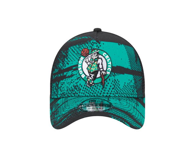 New Era New Era Boston Celtics Official Team Colour 9FORTY A-Frame Trucker - view 2