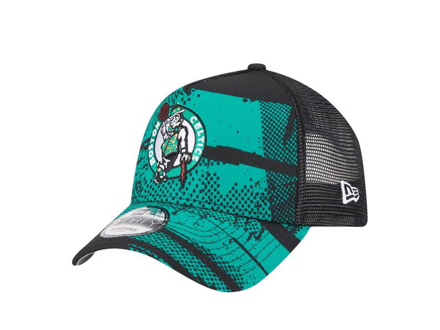 New Era New Era Boston Celtics Official Team Colour 9FORTY A-Frame Trucker - view 3